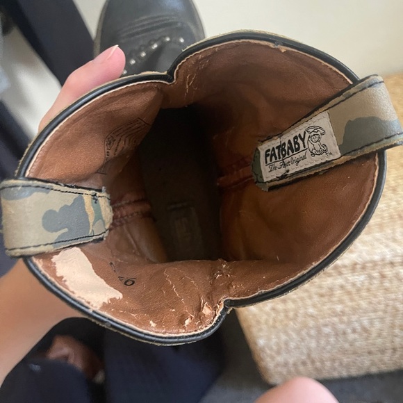 Ariat woman’s cowgirl boots size 9.5 black camo - Picture 8 of 9